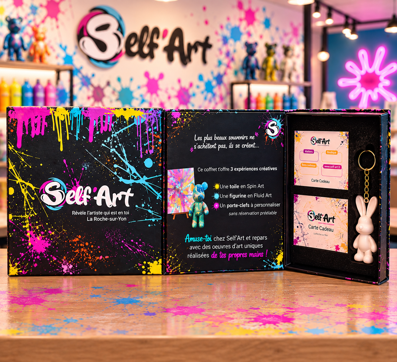 🎁 COFFRET CADEAU SELF'ART EDITION LIMITEE - ENFANT
